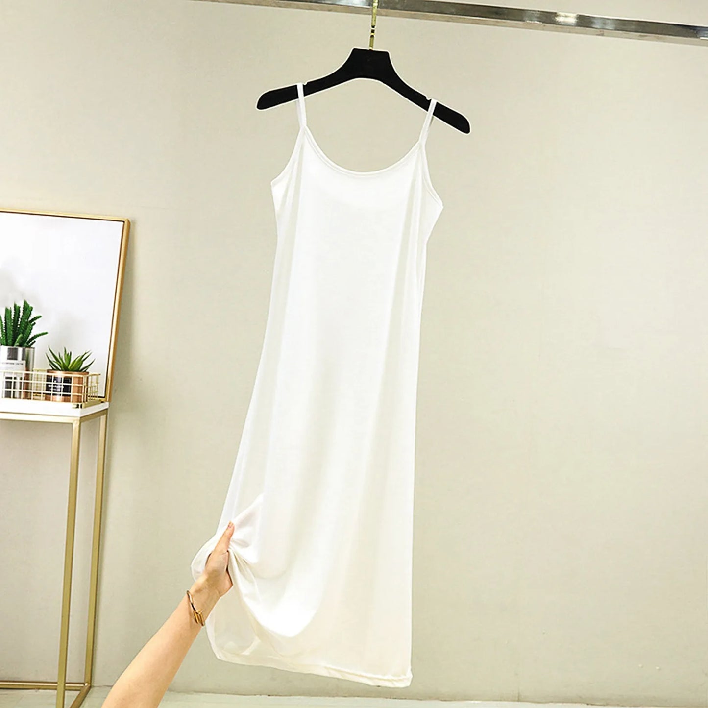 Soft Cotton Nightdress – Minimal & Sexy