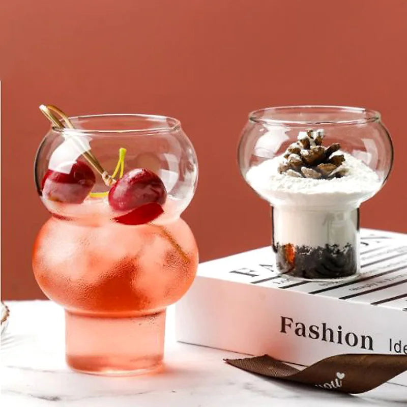 Clear Elegance Borosilicate Glass – Heat-Resistant Tumbler