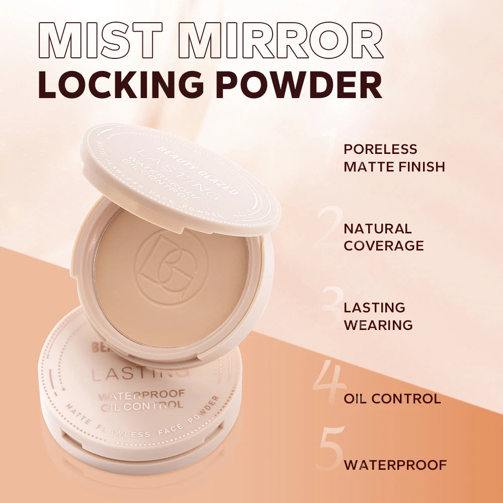 BEAUTY GLAZED Matte Powder – Oil Control, All-Day