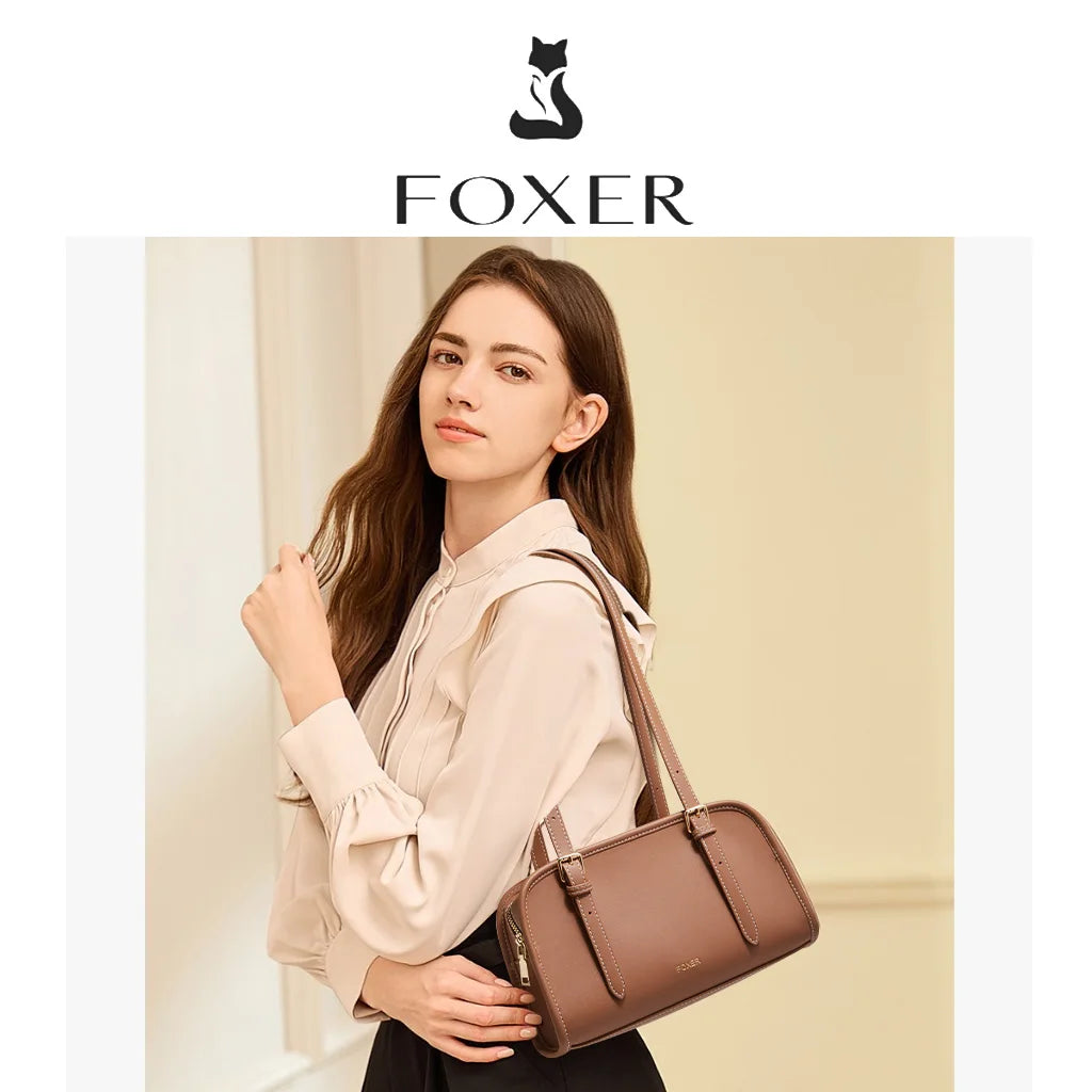 FOXER Soft PU Pillow Shoulder Bag – Everyday Luxe