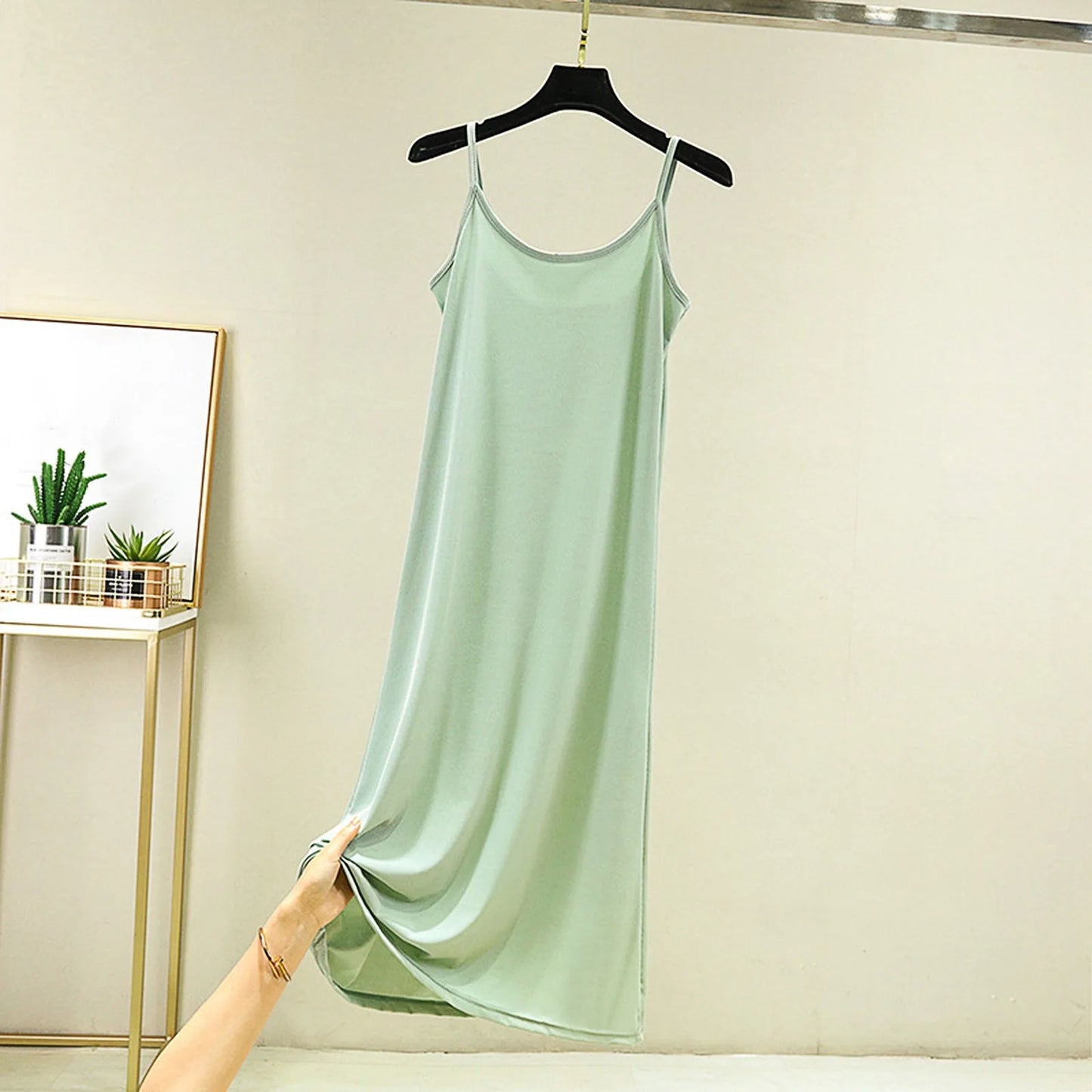 Soft Cotton Nightdress – Minimal & Sexy