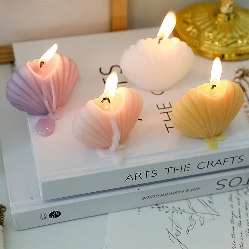 Shell Soy Wax Candle – Coastal Aroma