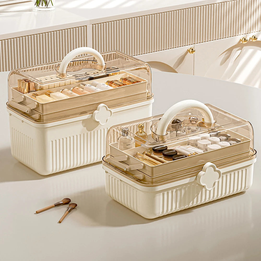 3-Tier Skincare Organizer – Large Capacity