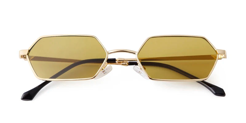 Narrow Rectangle Sunglasses – Sleek Y2K Edit