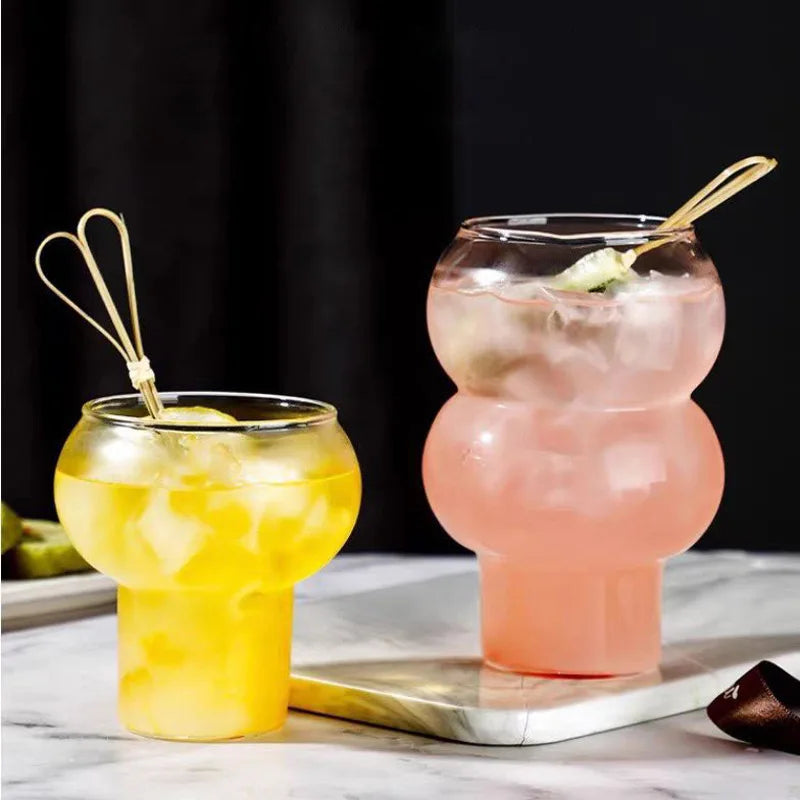 Clear Elegance Borosilicate Glass – Heat-Resistant Tumbler