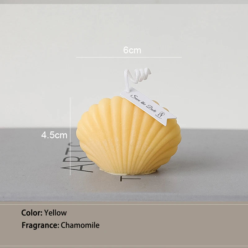 Shell Soy Wax Candle – Coastal Aroma