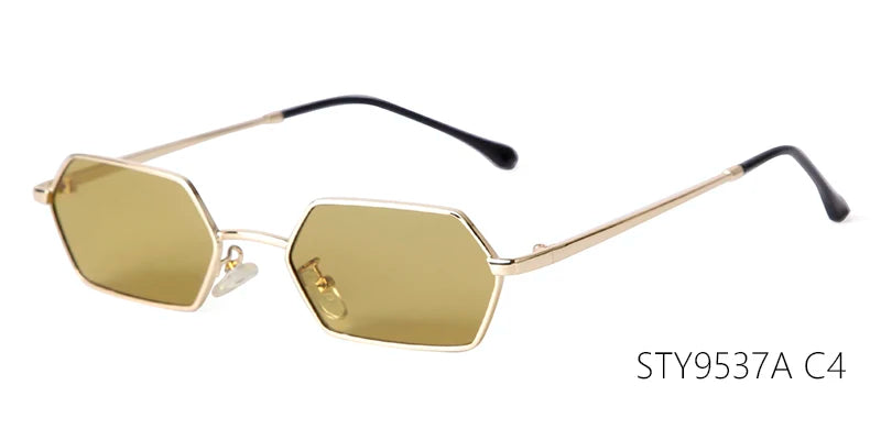 Narrow Rectangle Sunglasses – Sleek Y2K Edit