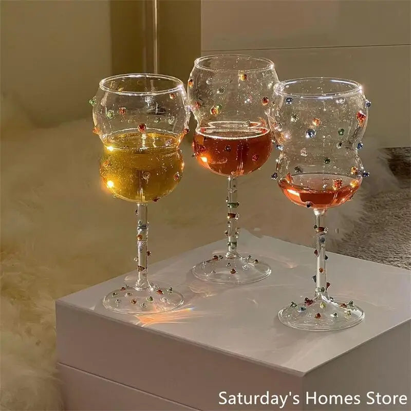Gem Goblet – Faceted Wine Glass