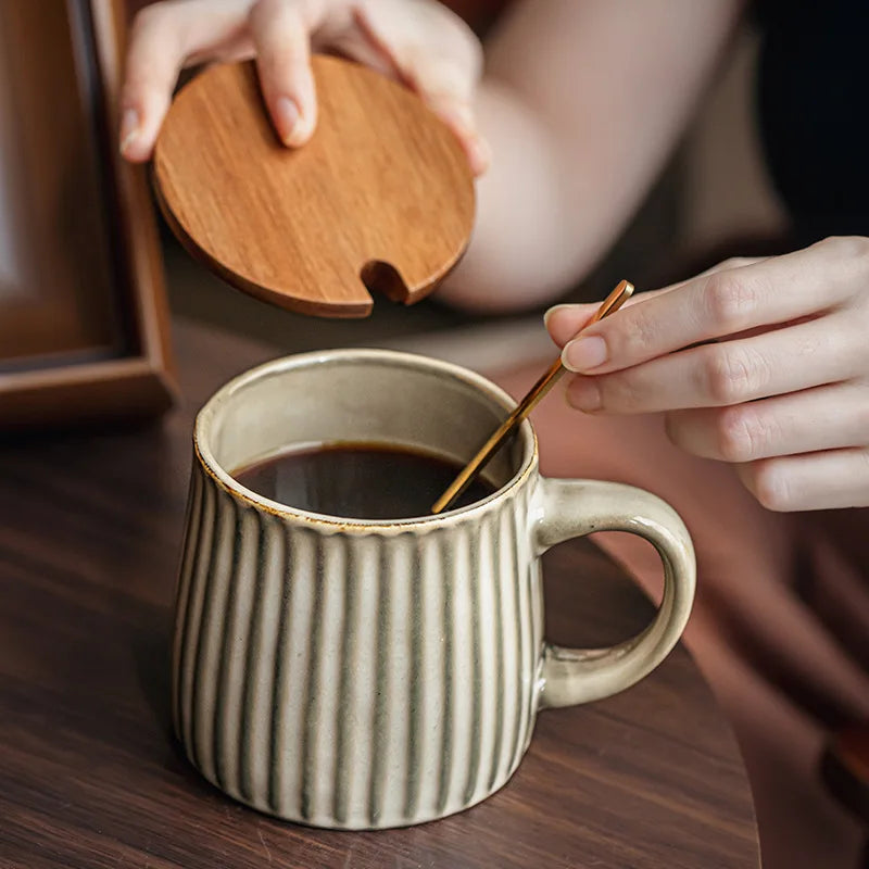 Handmade Vintage Ceramic Mug – Elevated Everyday Cup