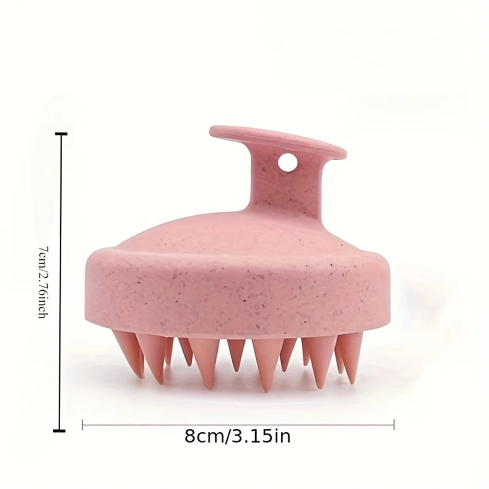 Silicone Scalp & Shampoo Brush – Deep Massage