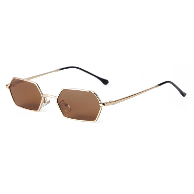 Narrow Rectangle Sunglasses – Sleek Y2K Edit