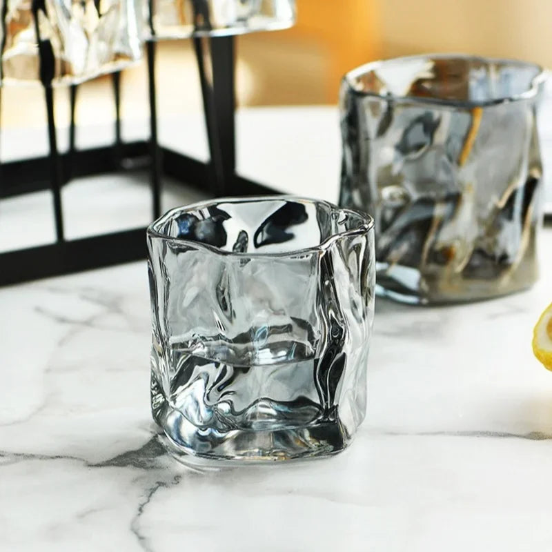 Glacier Glass Mug – Crystal Clear & Cool