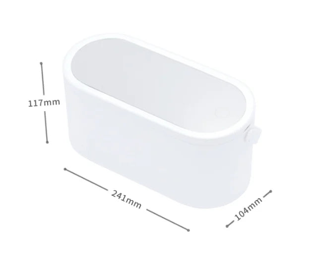 LED Vanity Organizer Box – Portable Lighted Case