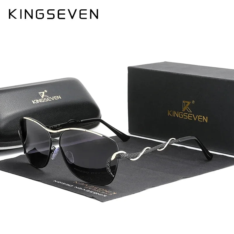 KINGSEVEN Polarized UV400 – Vintage Women’s Shades