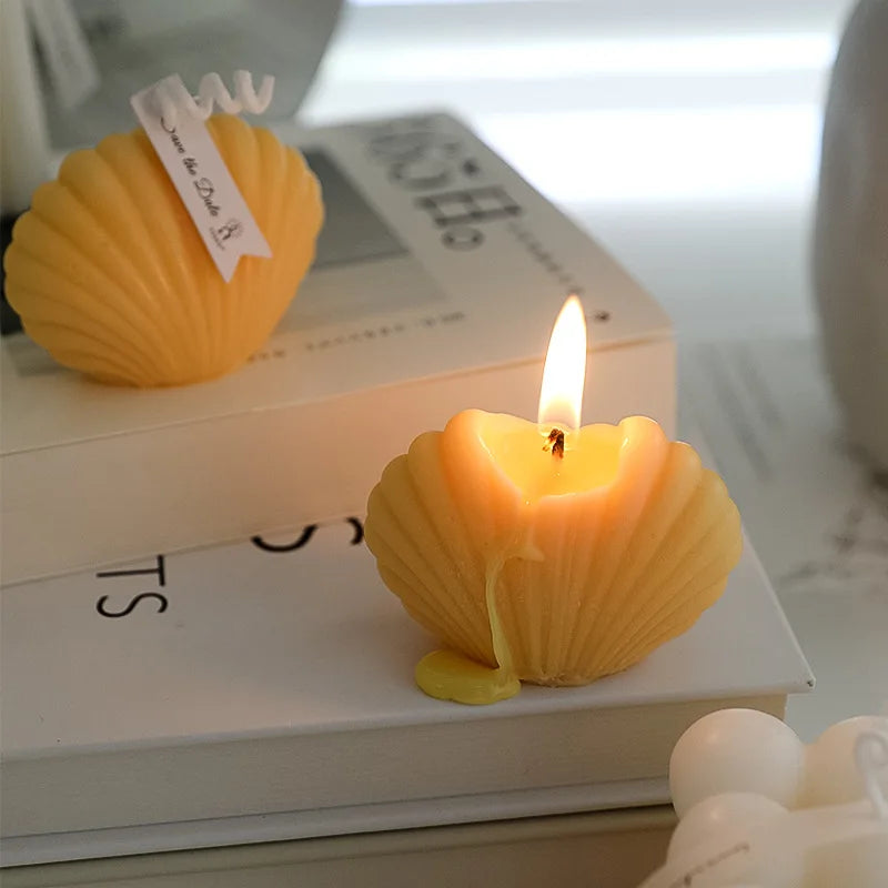 Shell Soy Wax Candle – Coastal Aroma