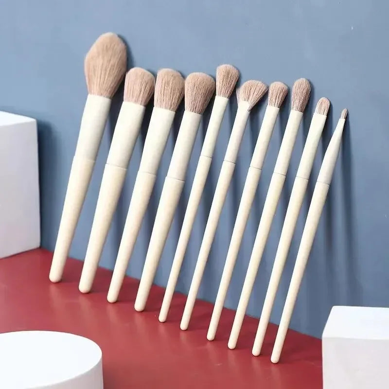 10-Piece Makeup Brush Set – Blend & Buff