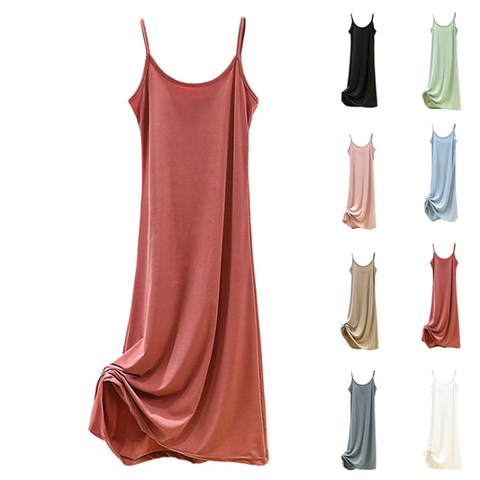 Soft Cotton Nightdress – Minimal & Sexy