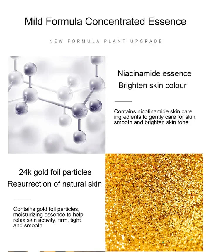 24K Gold HA Serum – Plump, Brighten, Smooth