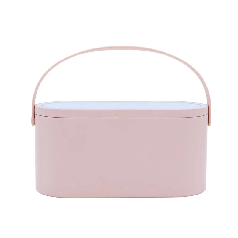 LED Vanity Organizer Box – Portable Lighted Case