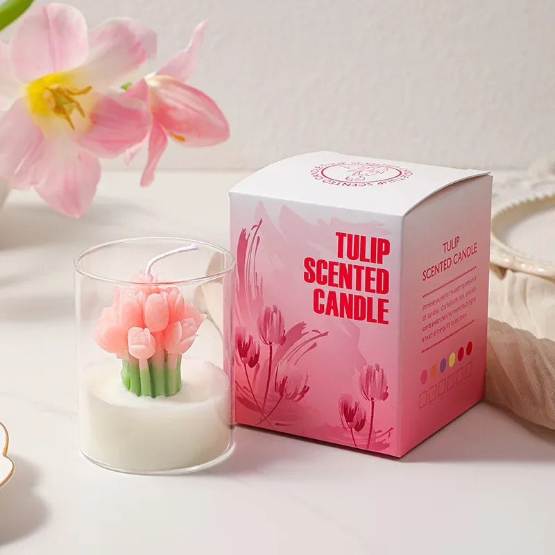 Handmade Bouquet Scented Candle – Wedding Bloom