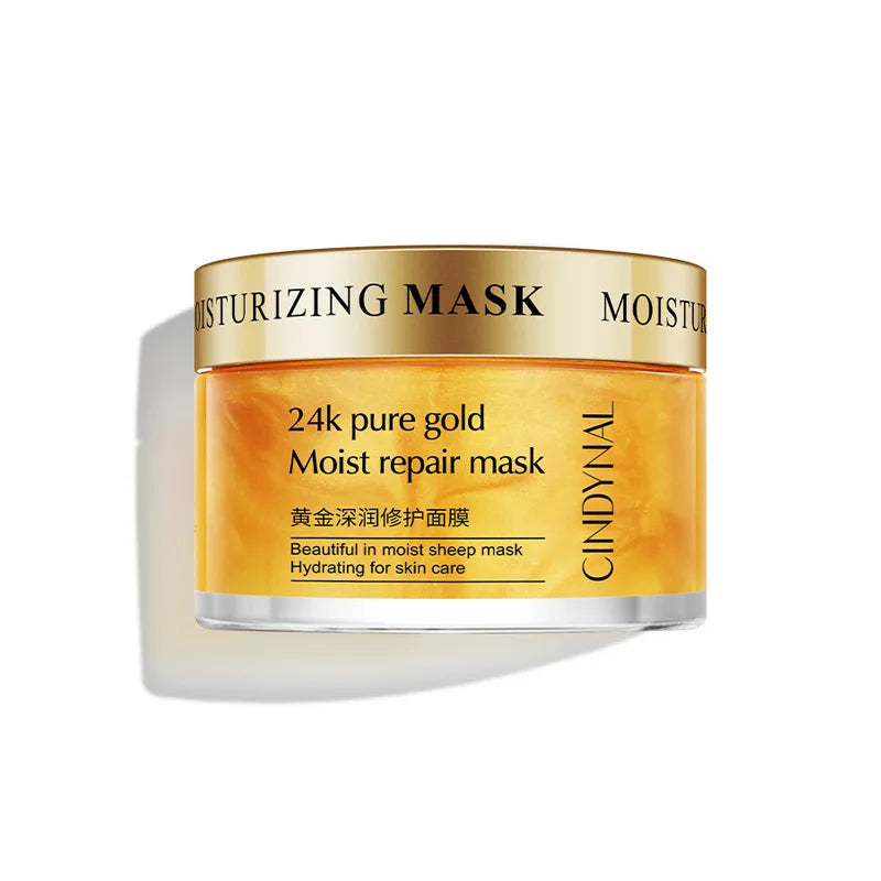 24K Gold Collagen Cream (120g) – Firm, Nourish, Hydrate