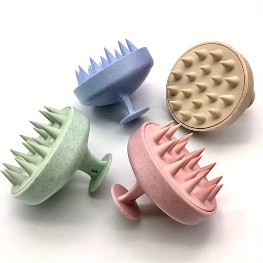 Silicone Scalp & Shampoo Brush – Deep Massage