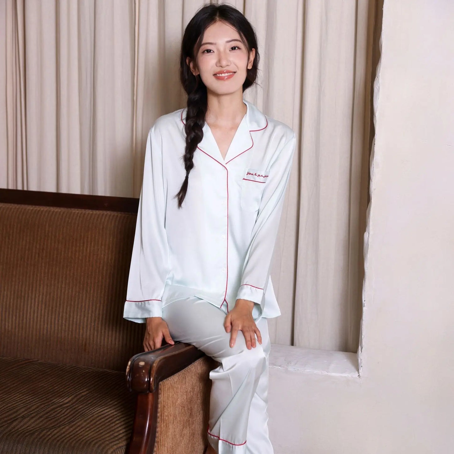 Loose 2-Piece Loungewear – Printed Set