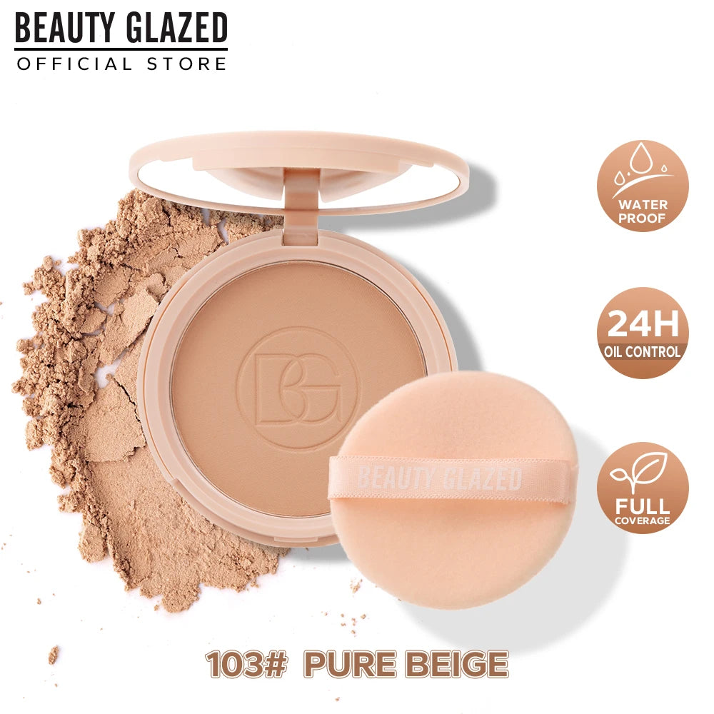 BEAUTY GLAZED Matte Powder – Oil Control, All-Day