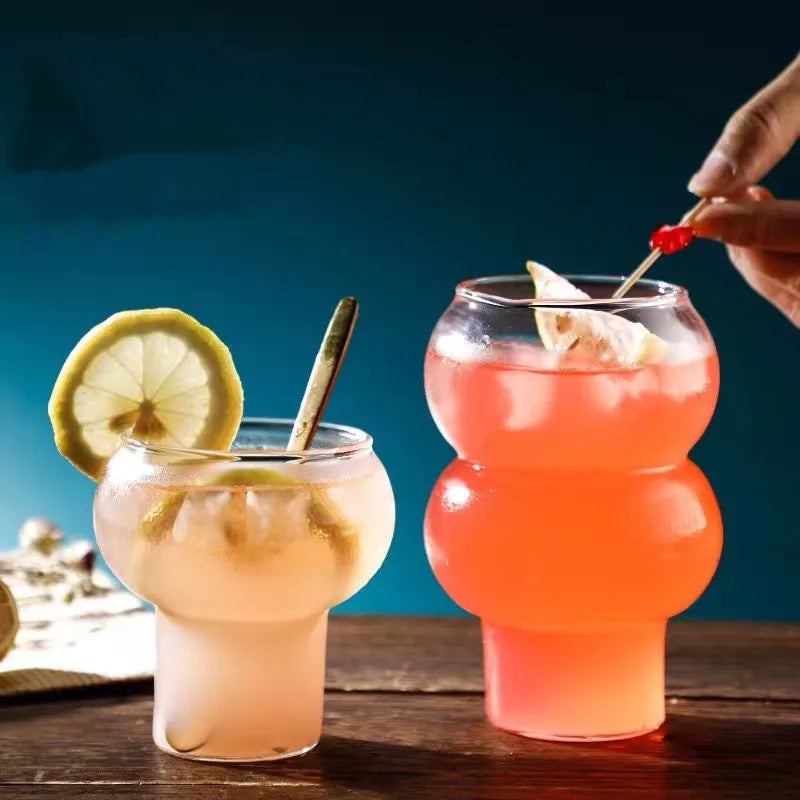 Clear Elegance Borosilicate Glass – Heat-Resistant Tumbler