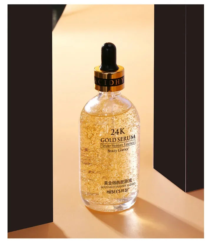 24K Gold HA Serum – Plump, Brighten, Smooth