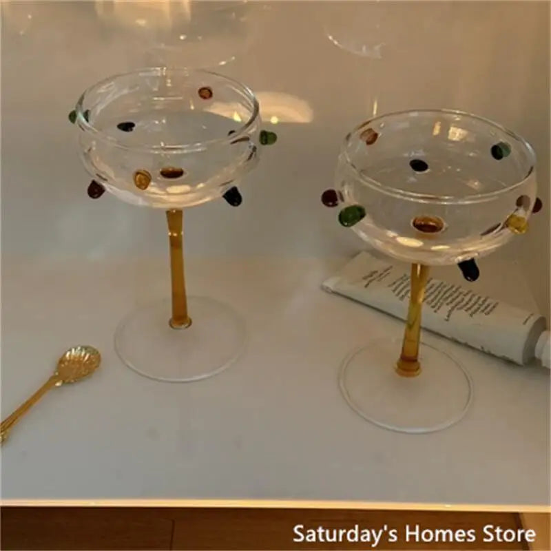 Gem Goblet – Faceted Wine Glass