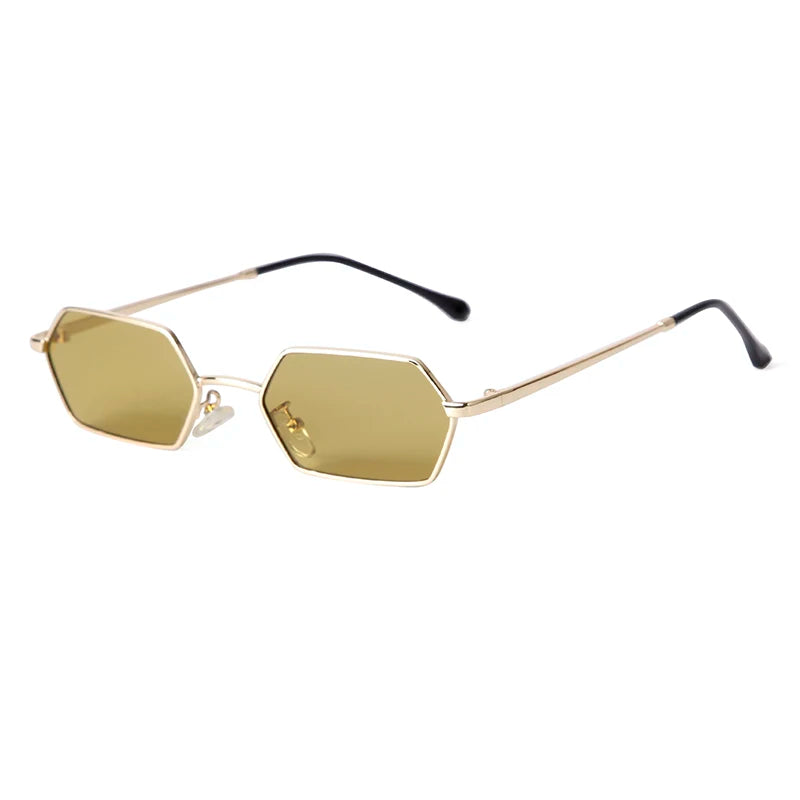 Narrow Rectangle Sunglasses – Sleek Y2K Edit
