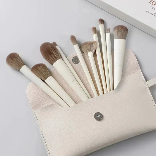 10-Piece Makeup Brush Set – Blend & Buff