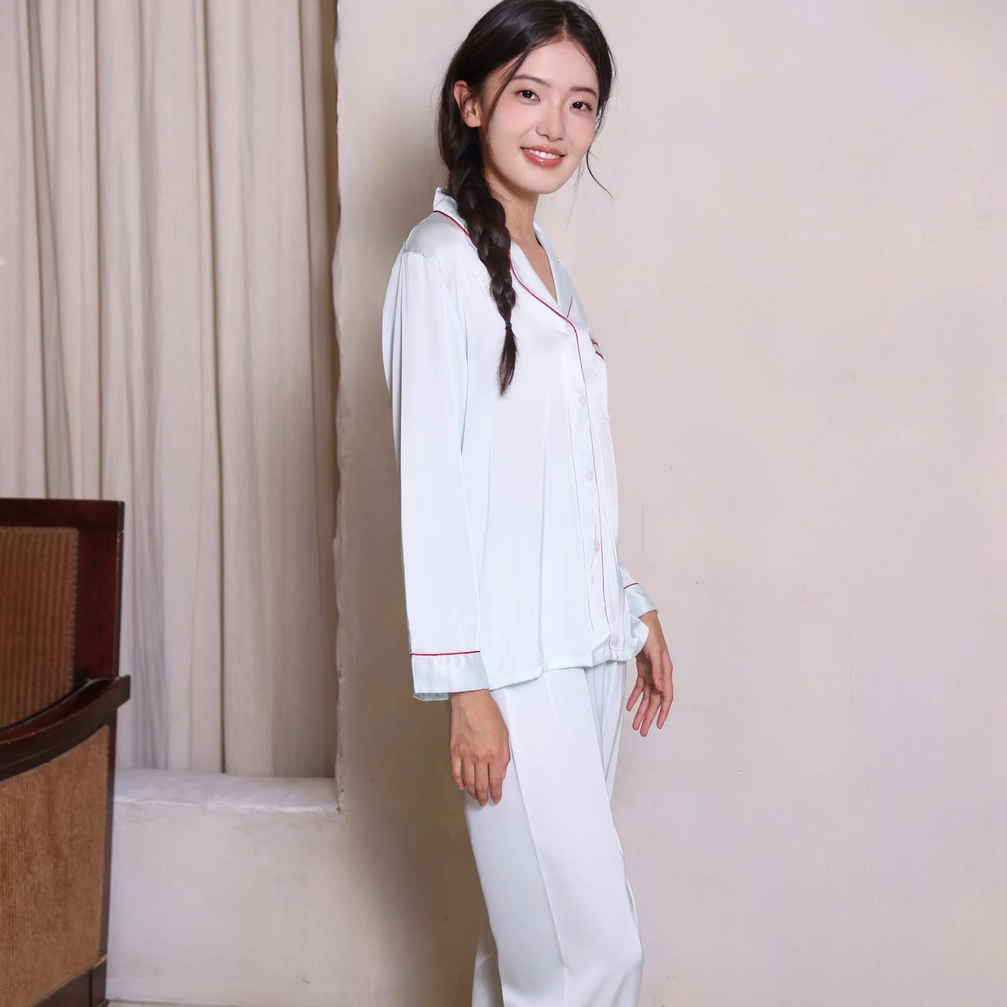 Loose 2-Piece Loungewear – Printed Set