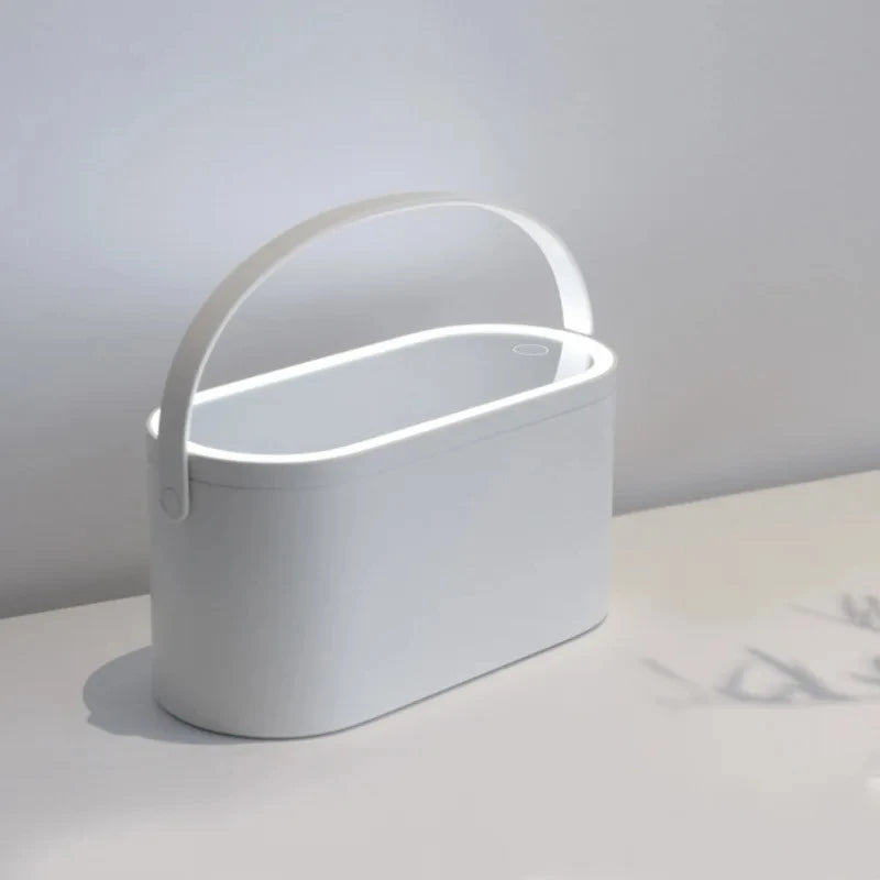 LED Vanity Organizer Box – Portable Lighted Case