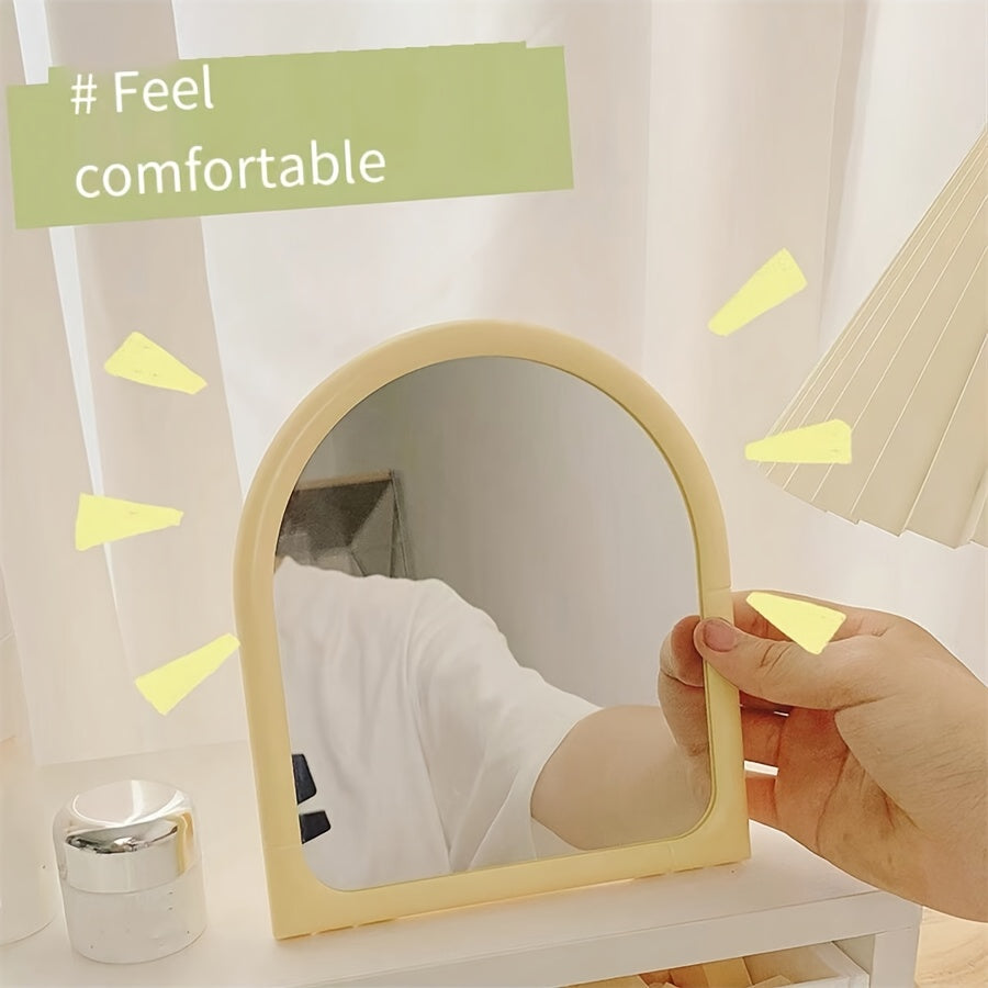 Arch Makeup Mirror – Foldable Aesthetic Vanity