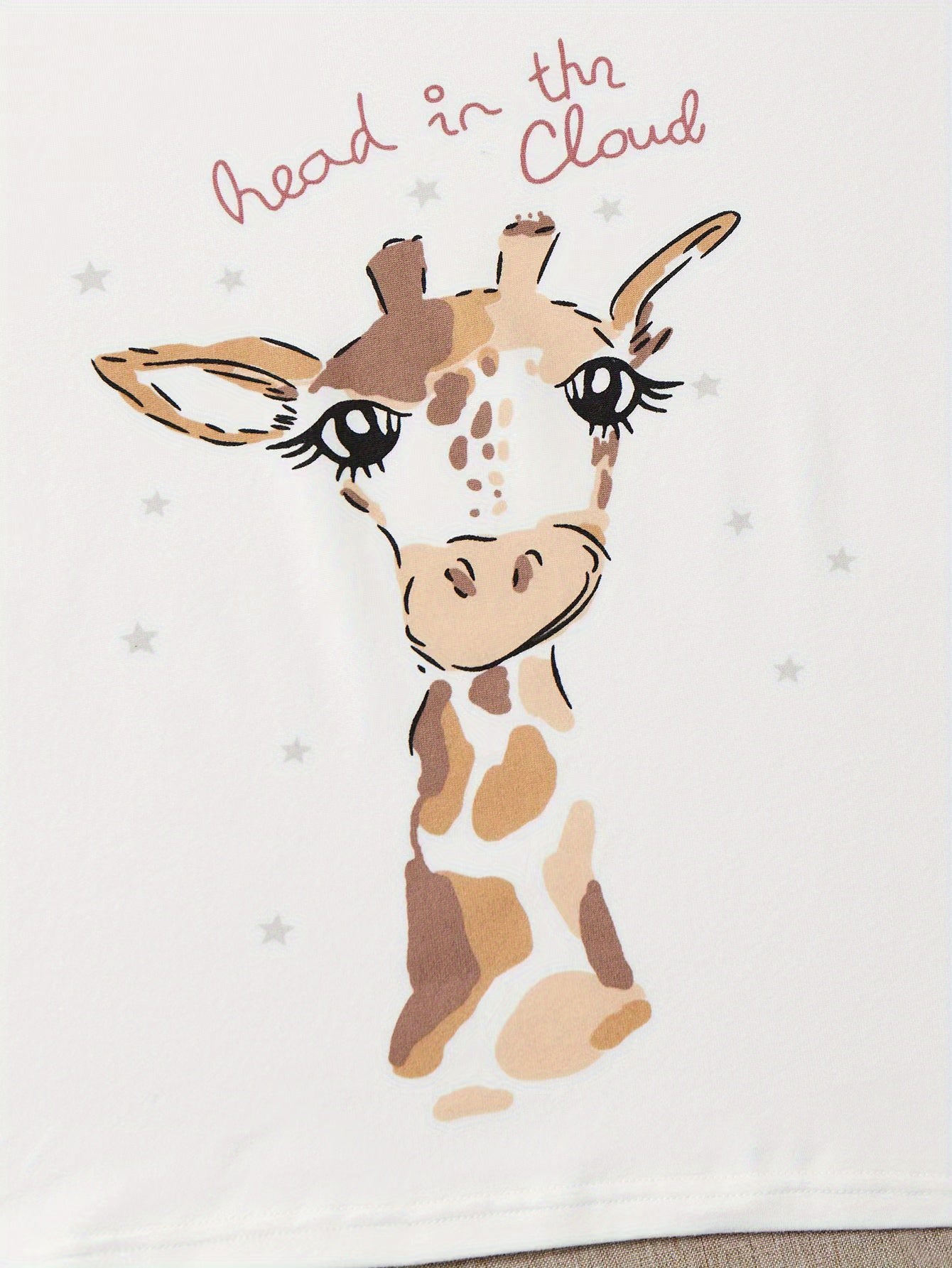 Giraffe Print Pajama Set – Wildly Cozy