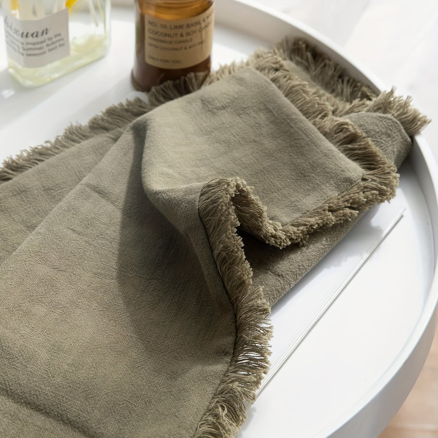 Ultra-Soft Boho Fringed Cushion Cover