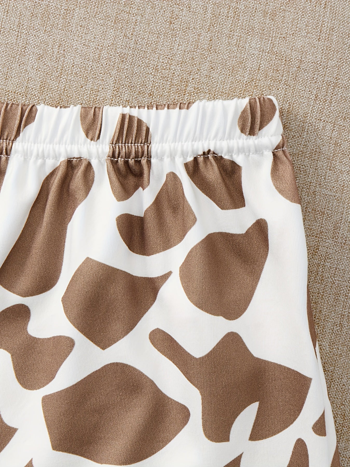 Giraffe Print Pajama Set – Wildly Cozy