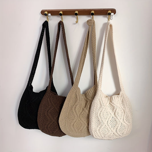 Crochet Hobo Bag – Artsy & Trendy